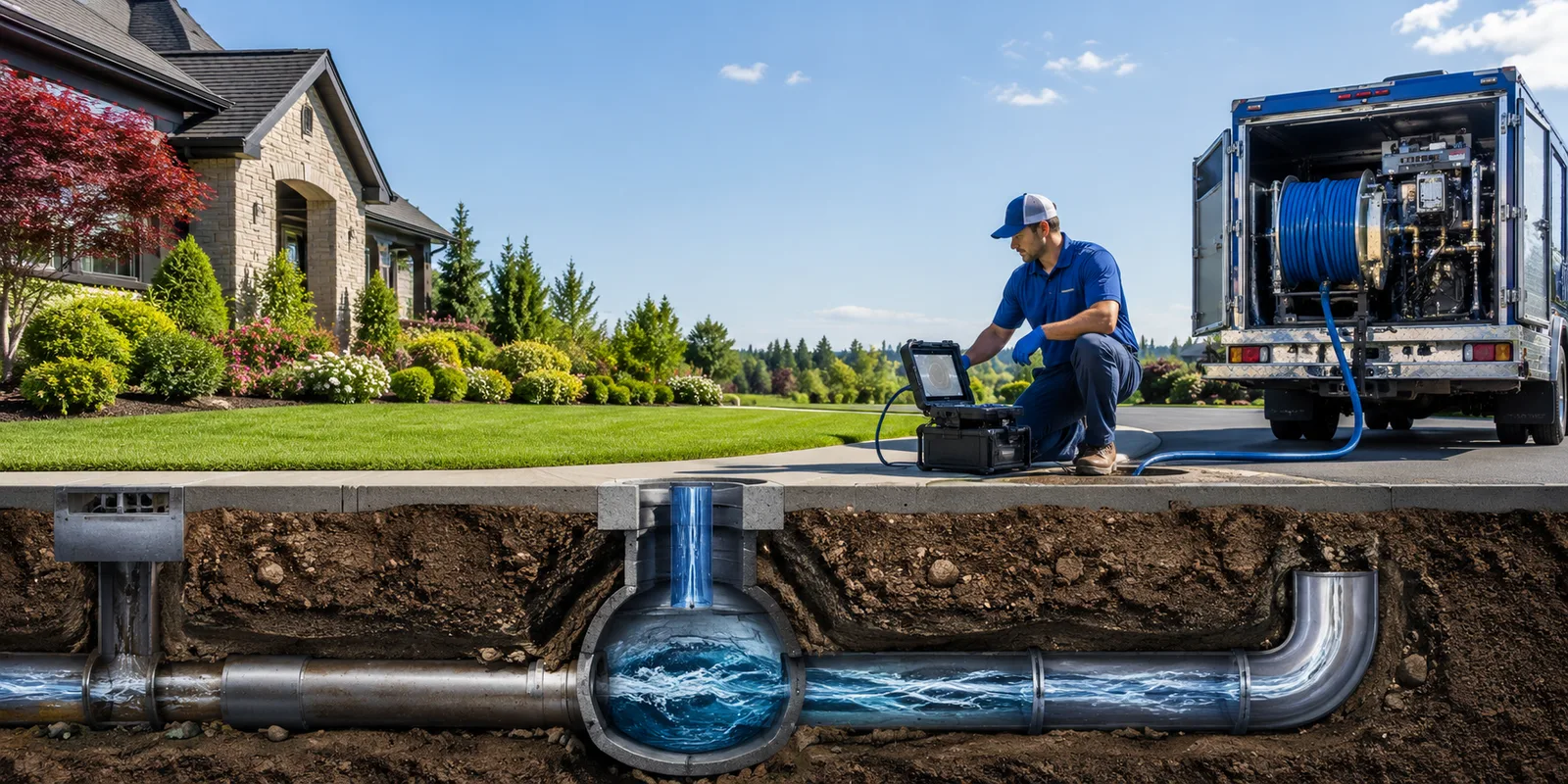 Drainage restoration information for Arthurdale, WV